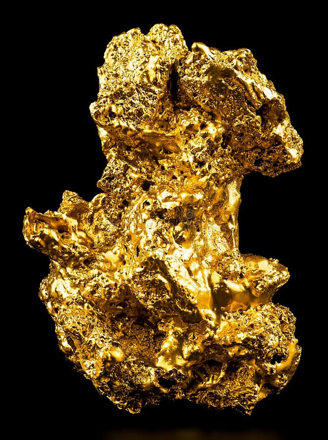 Raw gold nugget, before it becomes legacy
